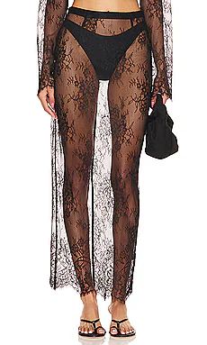 House of Harlow 1960 x REVOLVE Dionne Lace Maxi Skirt in Black from Revolve.com | Revolve Clothing (Global)