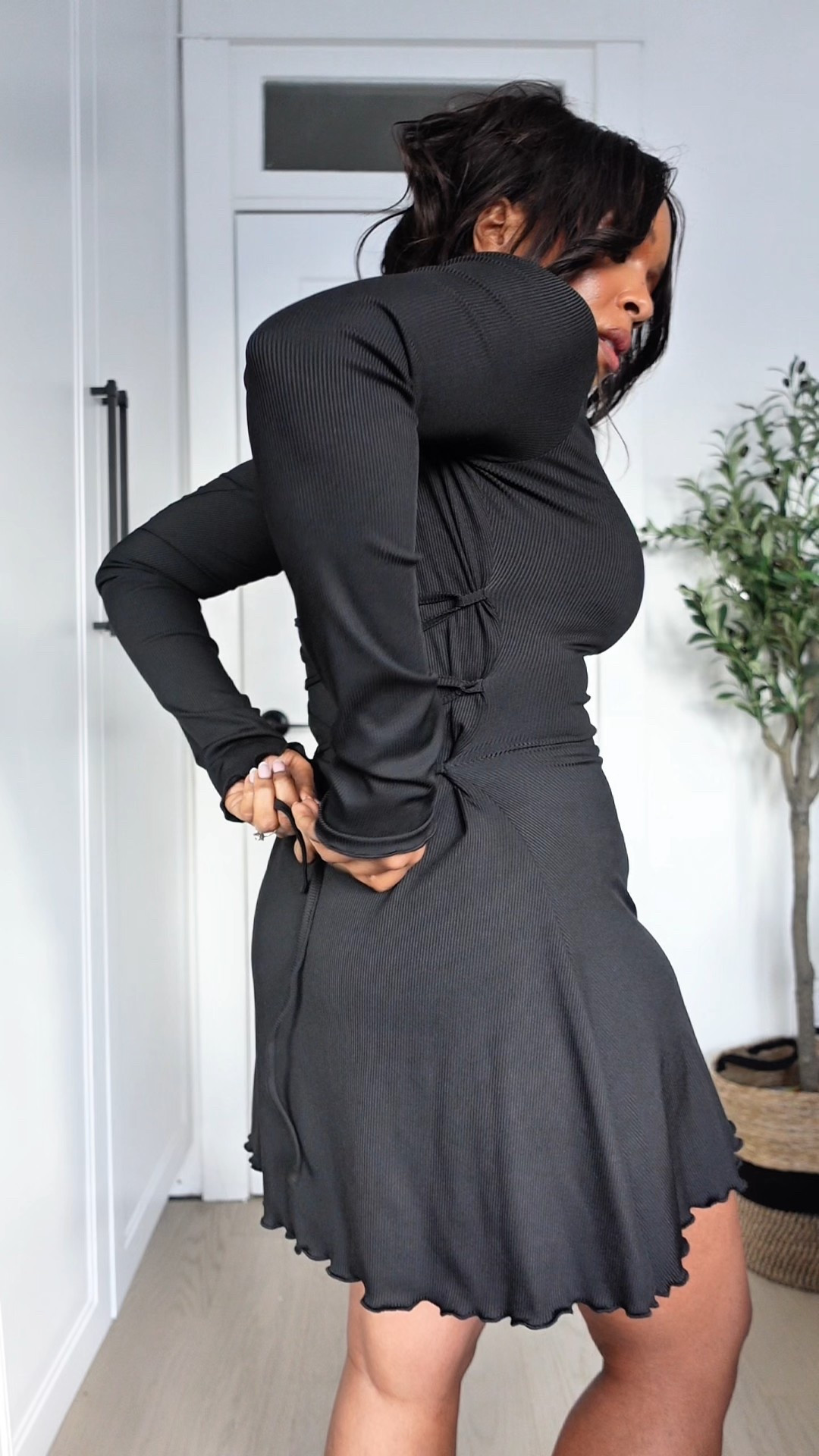 Winter dress ootd 

#LTKootd #LTKgrwm #LTKPetite