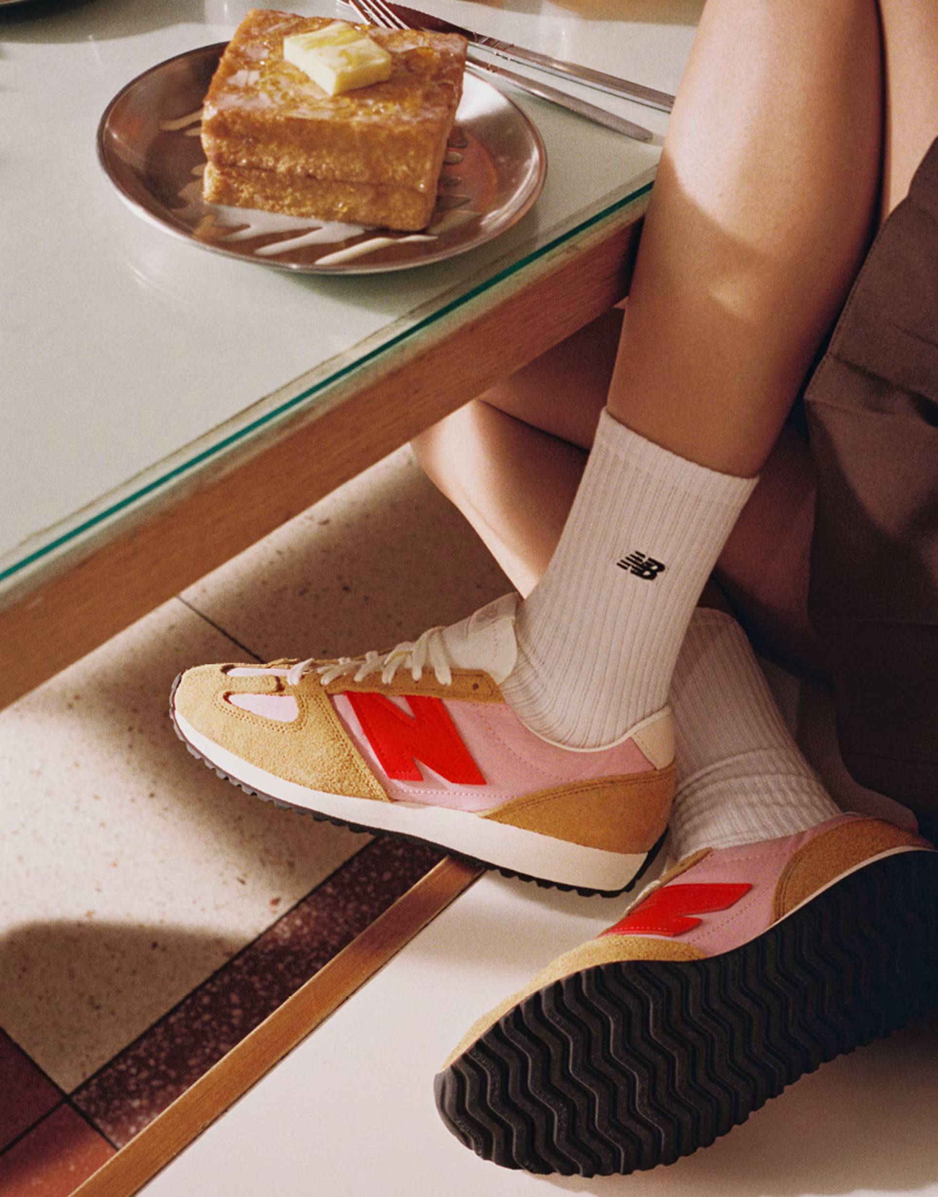 New Balance 471 sneakers in brown and pink | ASOS | ASOS (Global)