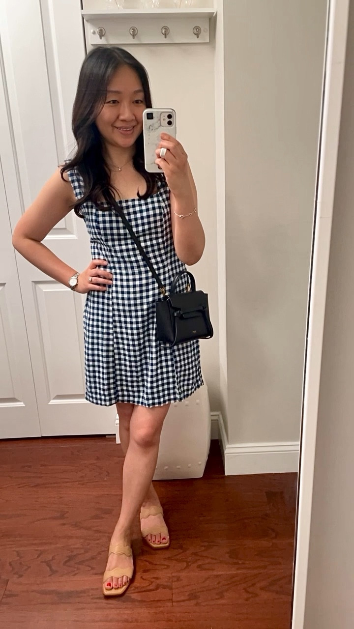 Love this comfy linen blend dress. Size small petite is a looser fit and the back of the dress is smocked in the top portion for a forgiving fit. Update: The material stretches out after you wear it between washes.

#LTKFindsUnder100 #LTKFindsUnder50 #LTKOver40