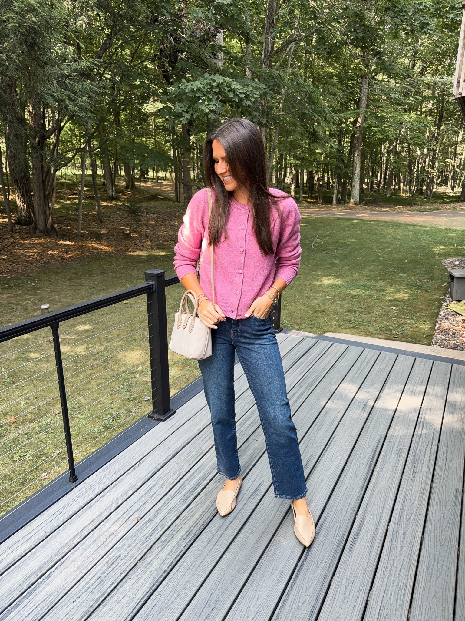 Business casual style from @kohls. Great for teachers. #kohlspartner #kohlsfinds #kohls 

Top - medium
Jeans - size 3