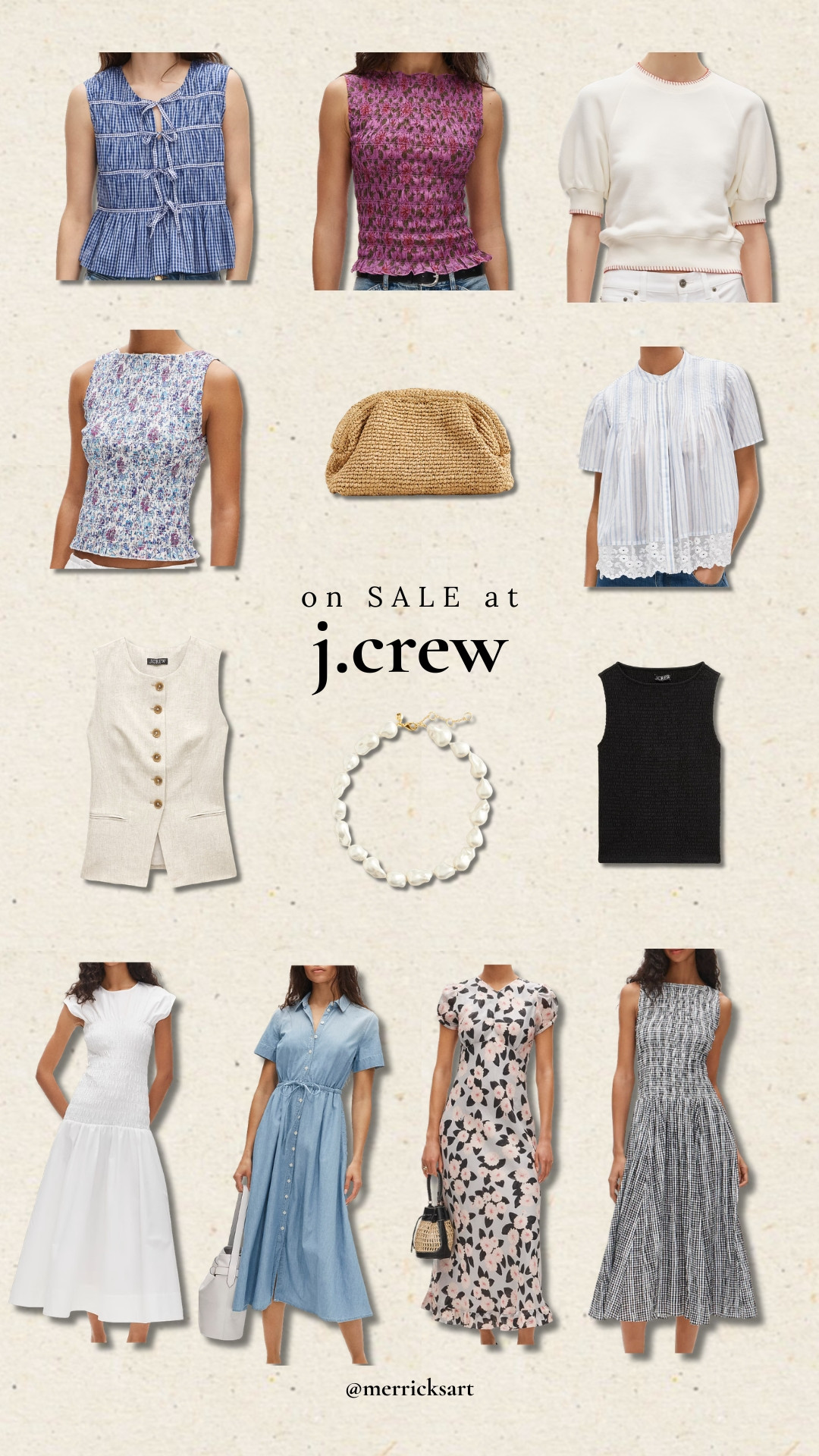 Okay this j.crew sale is SO good! Linked some of my favorites below. xx Merrick 

 #LTKSeasonal #LTKSaleAlert