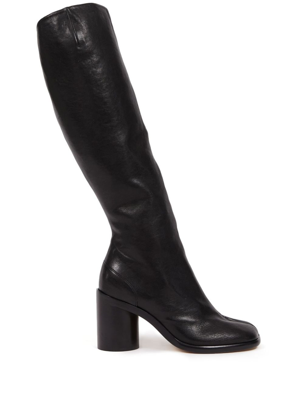 Maison Margiela Tabi 80mm knee-high boots - Black | Farfetch Global