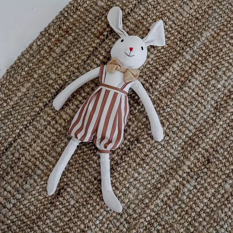 Danish Cute Bunny Doll Fabric Simulation Animal Doll Sooth - Temu | Temu Affiliate Program