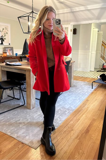 The perfect Red Winter Pea coat! 
This one is thrifted but I linked great options in all price ranges. 

#LTKSeasonal #LTKCyberWeek #LTKfindsunder50