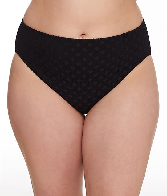 Elomi Plus Size Bazaruto Mid-Rise Bikini Bottom | Bare Necessities
