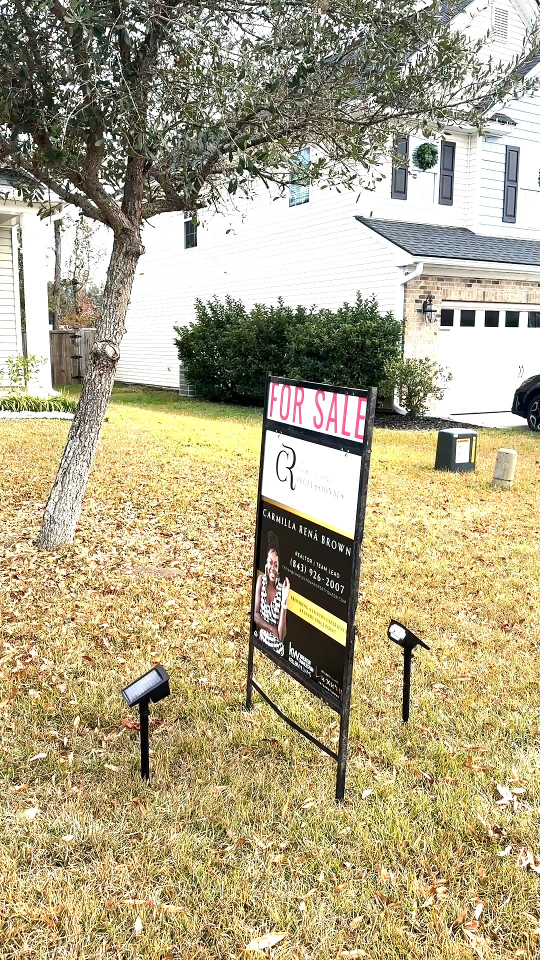 These solar lights are a must for lighting up my For Sale signs — especially with these early sunsets. Clients find the home easier, the sign pops at night, and honestly… it just looks sharp. If you’re a realtor, add these to your toolkit! 

 #LTKGiftGuide #LTKHoliday #LTKSeasonal