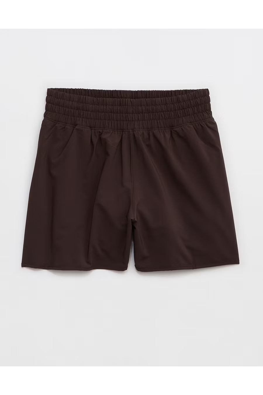 OFFLINE By Aerie 4" Hot Stuff Short Women's Deep Earth L | American Eagle Outfitters (US & CA)