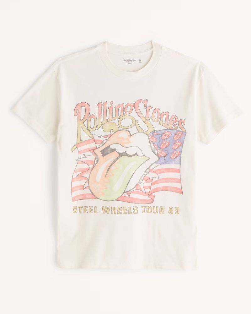 Rolling Stones Graphic Tee | Abercrombie & Fitch (US)