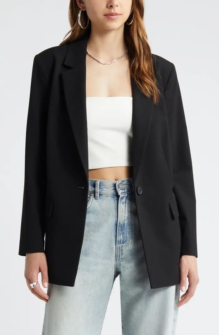 Open Edit Relaxed Fit Blazer | Nordstrom | Nordstrom