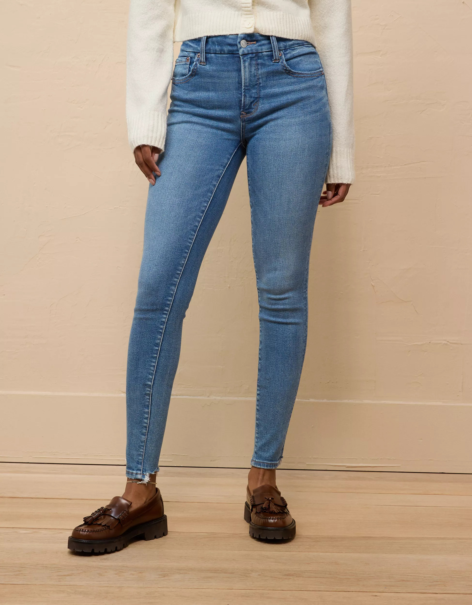AE Luxe High-Waisted Jegging | American Eagle Outfitters (US & CA)