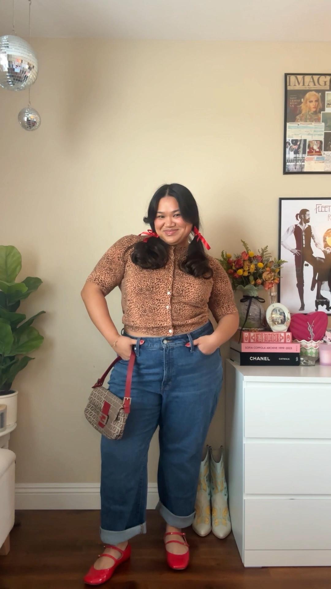 Pops of red accents Plus Size Outfit 

#LTKVideo #LTKstyletip #LTKplussize
