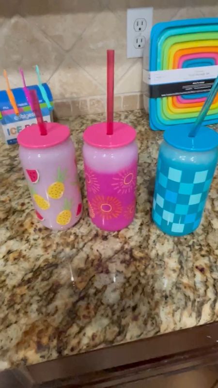 Obsessed with these fun summer finds from Walmart! My kids are so excited about these color changing cups!!💖🩵💜💚

Walmart finds. Walmart kitchen find. Popsicle maker.  

#LTKSeasonal #LTKfindsunder50 #LTKhome