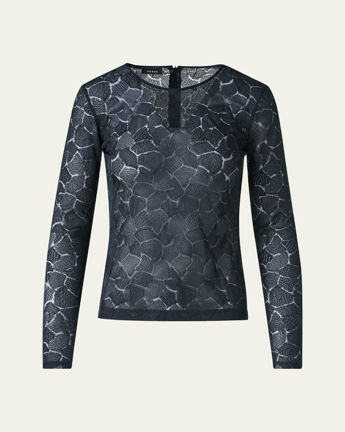 Techno Broken Stone Jacquard Long-Sleeve Shirt | Bergdorf Goodman