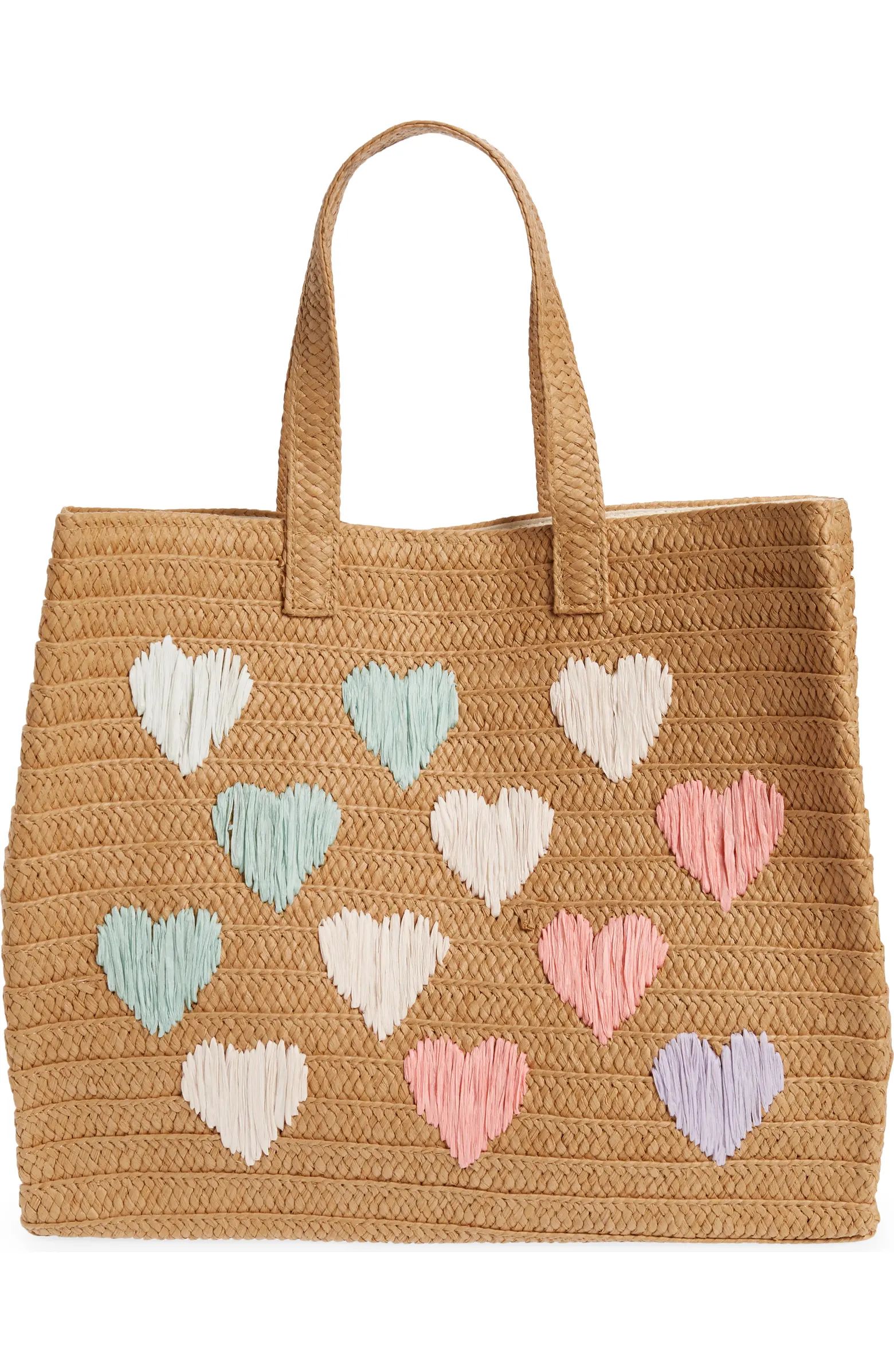 Be Mine Straw Tote | Nordstrom