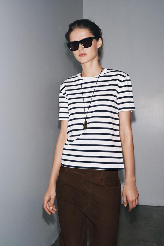 BASIC COTTON T-SHIRT | Zara UK