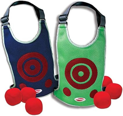 Diggin DodgeTag Game Set. Foam Dodge-Ball 6-Pack & Target Tag Vests | Amazon (US)