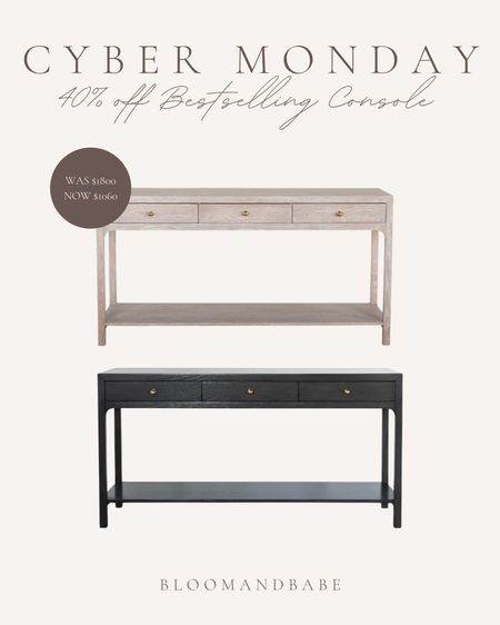 Cannot believe the price on this console! 40% off items at McGee and Co!

#LTKCyberweek #LTKsalealert #LTKhome