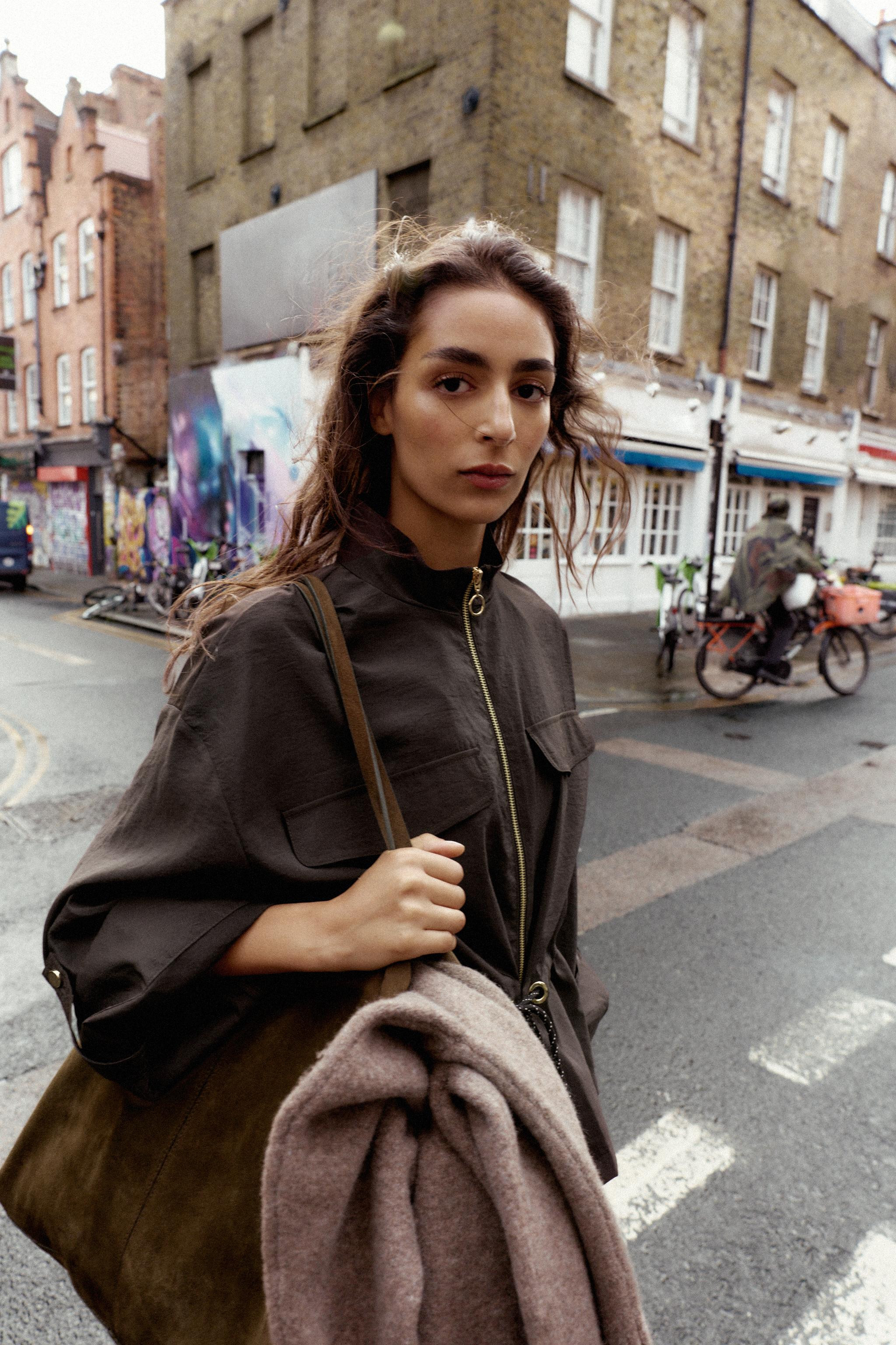 SAFARI JACKET WITH DRAWSTRING | Zara US