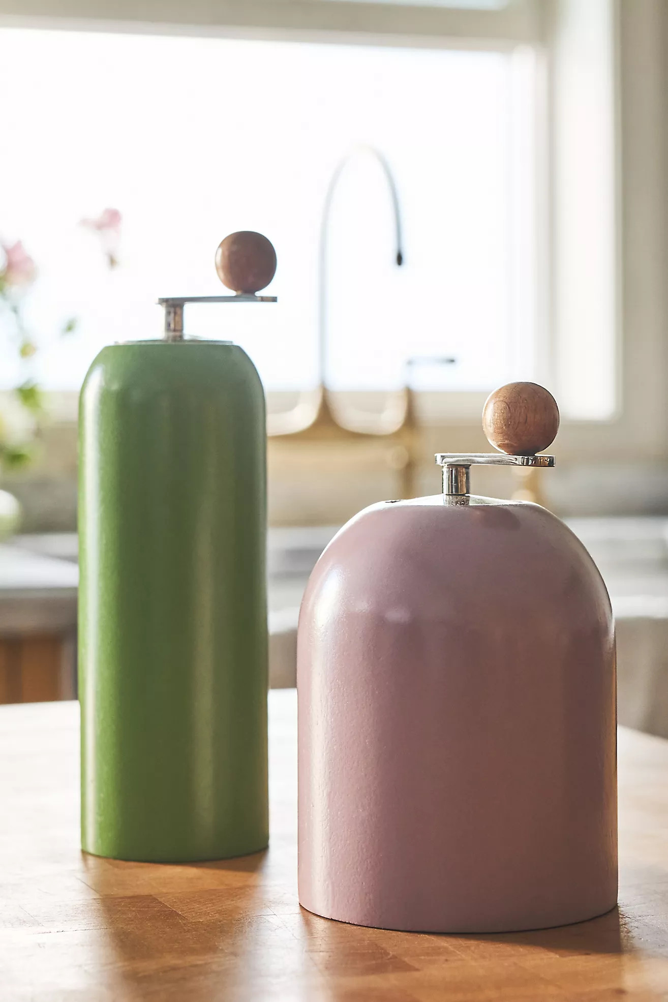 Catania Mango Wood Salt & Pepper Mills | Anthropologie (UK)