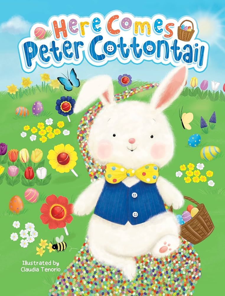 Here Comes Peter Cottontail - Children's Padded Board Book for Easter | Amazon (US)