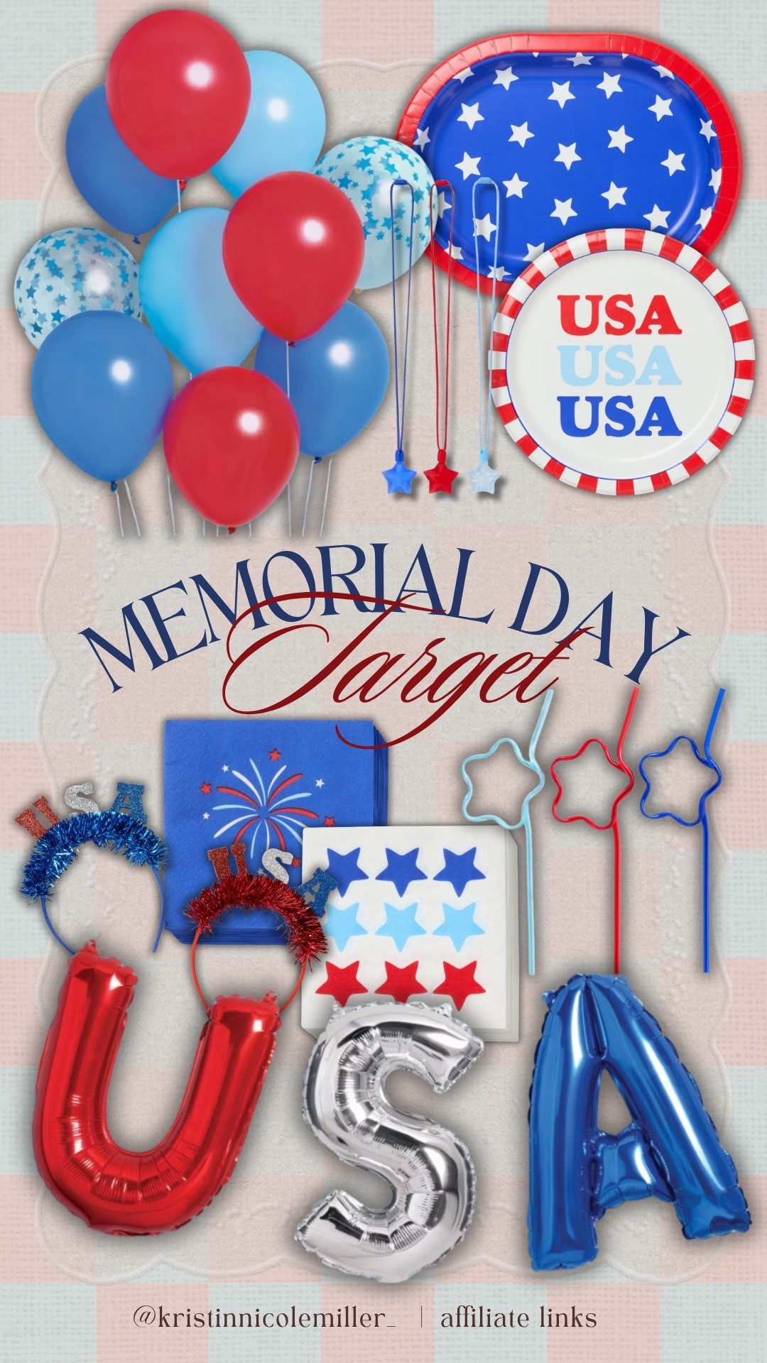 Memorial Day party decorations from target! So affordable and fun to make the holiday feel even more special.

Seasonal decorations, red, white, and blue patriotic, Americana, Fourth of July, Memorial Day, Mom favorites

#LTKmomlife #LTKHome #LTKSeasonal
