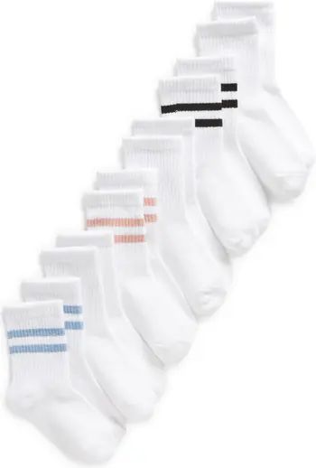 Kids' Assorted 6-Pack Crew Socks | Nordstrom