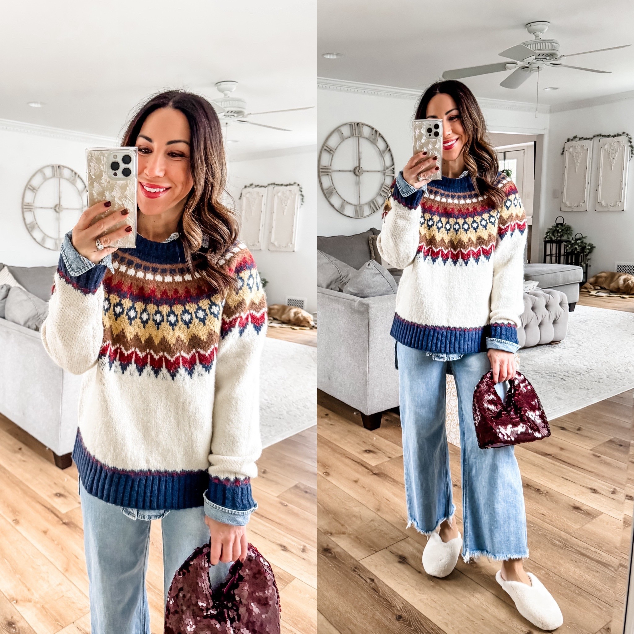 Small fair isle sweater, 25 jeans, shoes, TTS


#LTKSaleAlert #LTKHoliday #LTKFindsUnder100