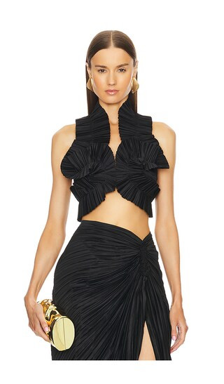 Adilia Top in Black | Revolve Clothing (Global)