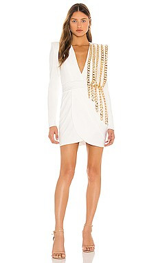 Zhivago Pheonix Dress in White & Gold from Revolve.com | Revolve Clothing (Global)