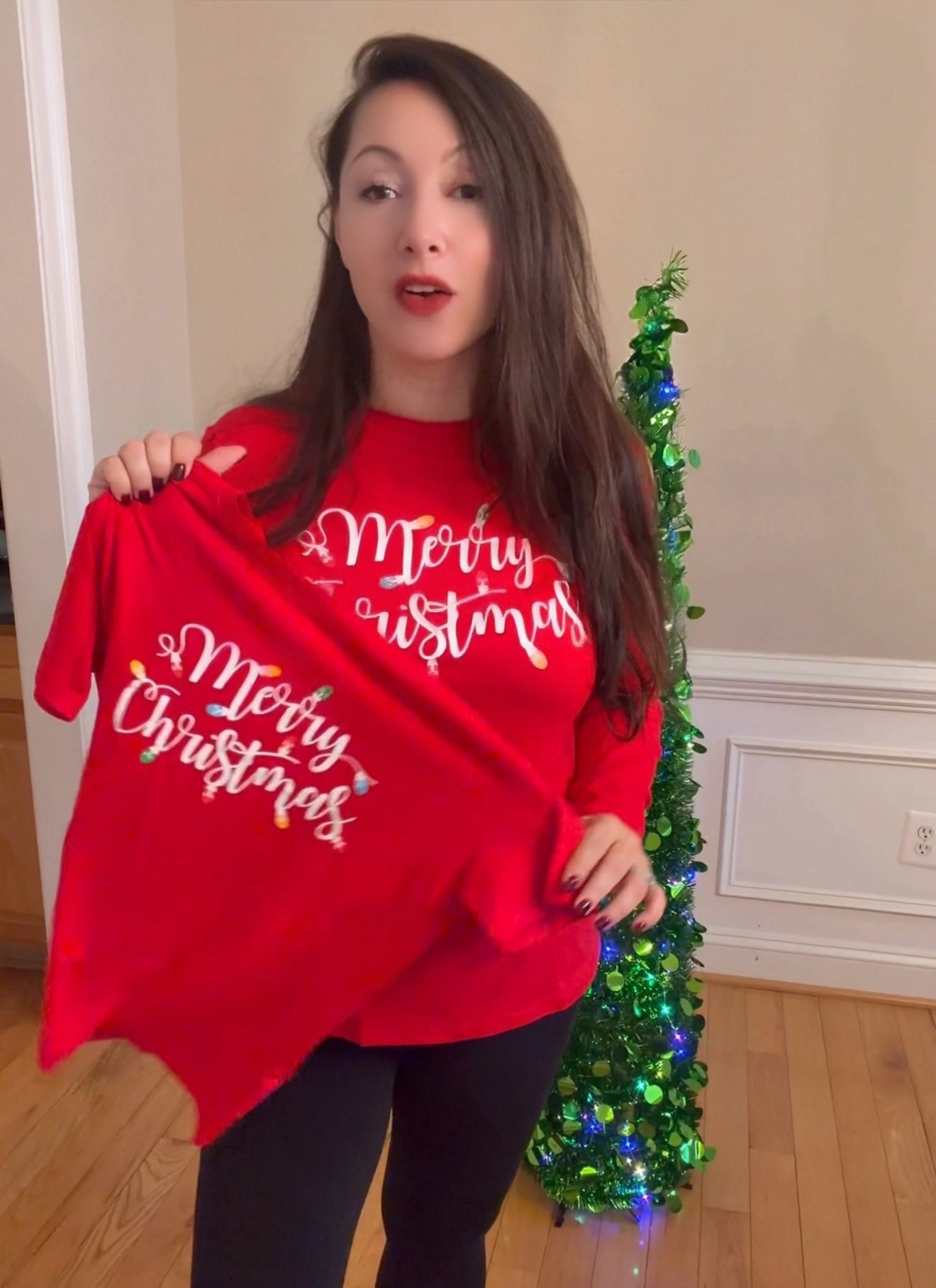 Mommy and me matching Merry Christmas tshirts from Amazon! So fun! Family matching! Holiday style 

#LTKmomlife #LTKHoliday #LTKKids