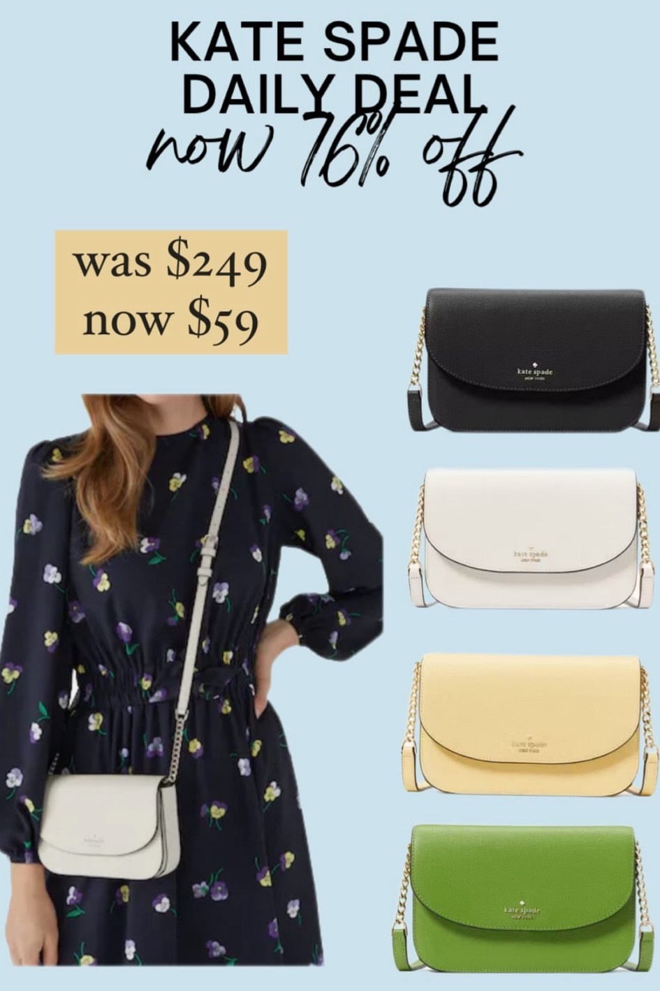 Kate Spade. Sale. Purse. Spring  

#LTKSeasonal #LTKsalealert #LTKSpringSale