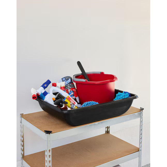 Creative Plastic Concepts Small Mixing Tub 24-in L x 21-in W x 6-in D Plastic Drywall Mud Pan Low... | Lowe's