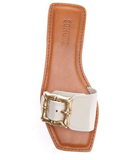 Had to have these !! Can’t wait until they arrive 😀

#slides #sandals #golddetail #whitesandals #womenssandals 

#LTKFind #LTKstyletip #LTKshoecrush