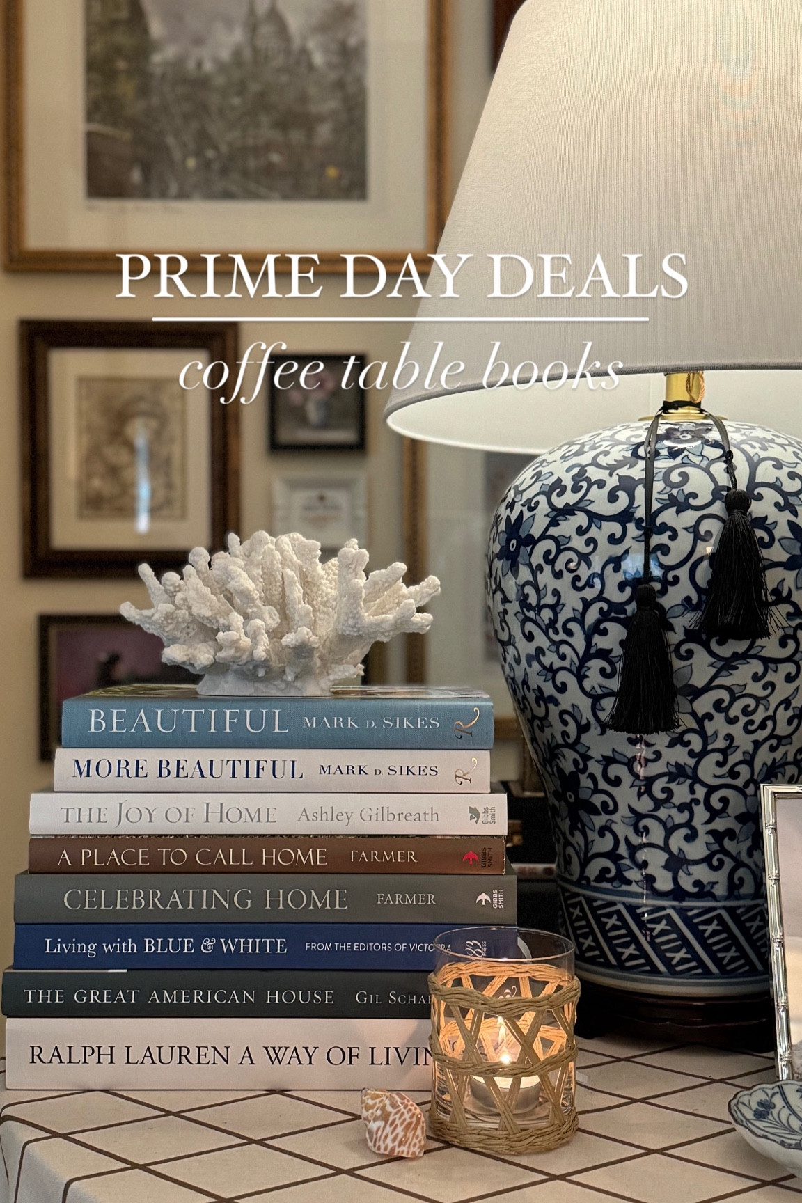 Prime Day Deals. Coffee Table Books. Home Decor. Blue and White. Design Books. Timeless Home. Sale Alert. Amazon Home.

#LTKSummerSales #LTKSaleAlert #LTKHome