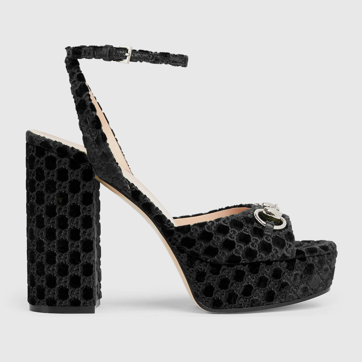 Gucci - Women's platform sandal with Horsebit | Gucci (US)