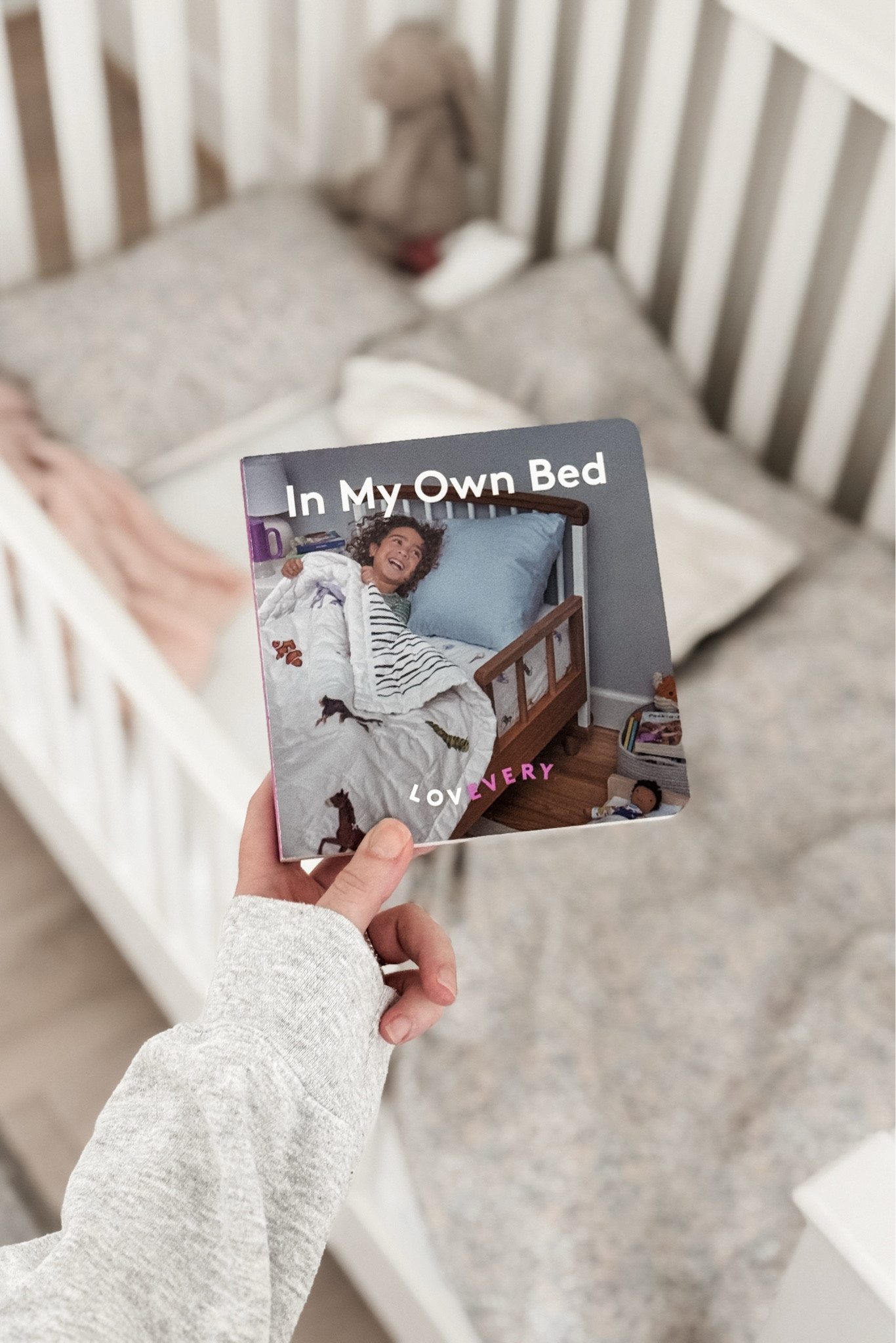 We recently modified Sophie’s crib into a toddler bed (😭) and the transition has gone WAY smoother than I was anticipating it to. I attribute that to preparing her for the change with this book by Lovevery. Their books have helped us tremendously through so many #LTKToddler milestones / life changes (potty training, starting preschool, welcoming a sibling, etc.) and I’m so grateful! 

We also utilize her Hatch sound machine by scheduling it to turn green when it’s okay for her to get up in the morning. 

#LTKKids #LTKBaby #LTKHome