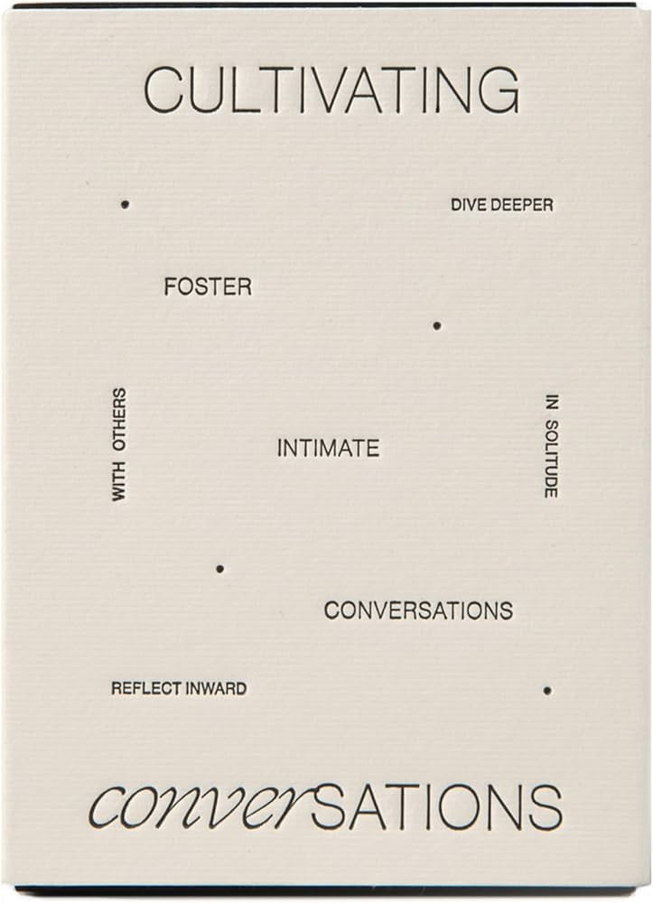 Wilde House Paper Cultivating Conversations Card Deck - 70 Intentional Questions to Guide Convers... | Amazon (US)