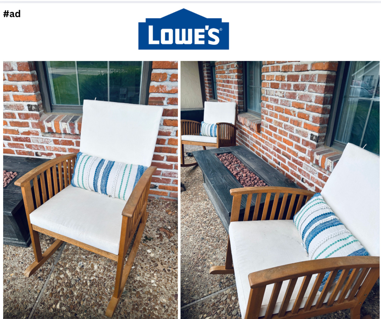 #ad I was itching for a little pick me up for my front porch and ran into Lowe’s and came out with these beautiful outdoor pillows! I had such a hard time narrowing it down with all the options I am pretty sure my family was about to leave me there! Gorgeous, gorgeous!!! Summer and Fall is the time to be outside and outdoor pillows not only warm up the space and give it character but it makes it so much more comfy to sit back and relax!! Now that the front porch is covered, I am about to go ham on some pillows for my deck! 😜
@loweshomeimprovement  #lowespartner @Shop.LTK #liketkit 

 