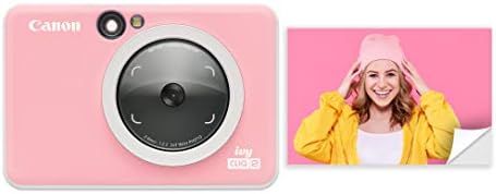 Canon IVY CLIQ 2 Instant Camera Printer, Mini Photo Printer, Petal Pink (Matte) | Amazon (US)