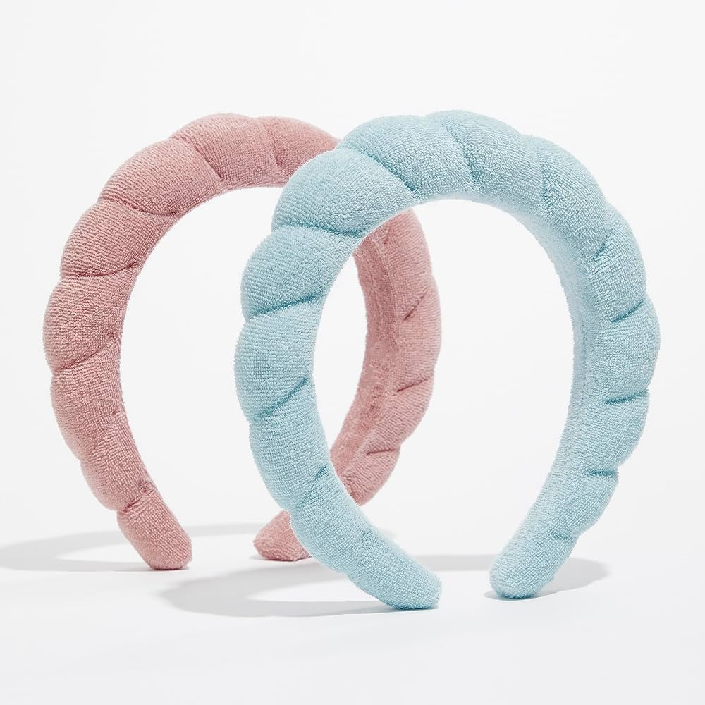 Nicole Miller Spa Headbands | Terry Cloth Headband for Women and Girls - Comfortable and Absorben... | Amazon (US)