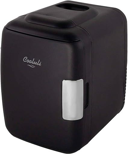 Cooluli Skincare Mini Fridge for Bedroom - Car, Office Desk & Dorm Room - Portable 4L/6 Can Elect... | Amazon (US)