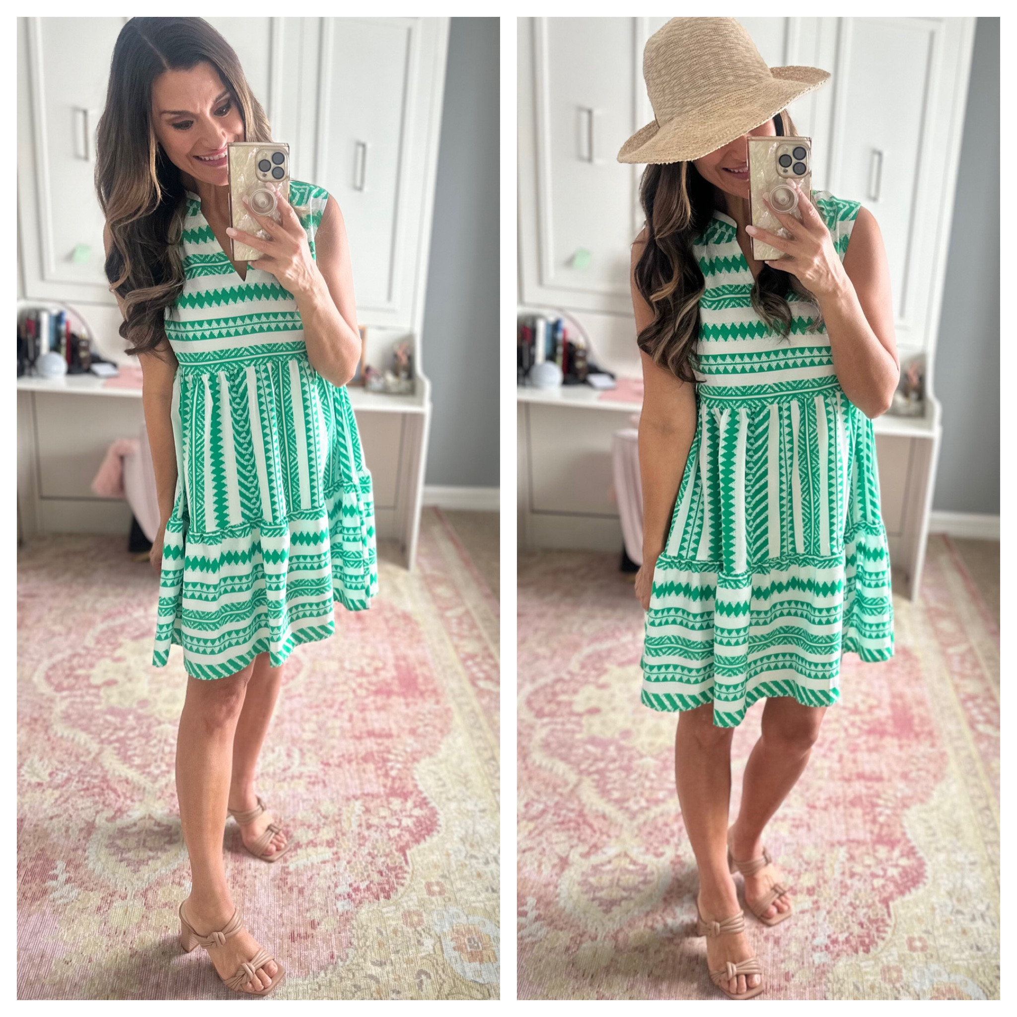 How to style a green dress for vacationn

#LTKstyletip #LTKover40 #LTKfindsunder50