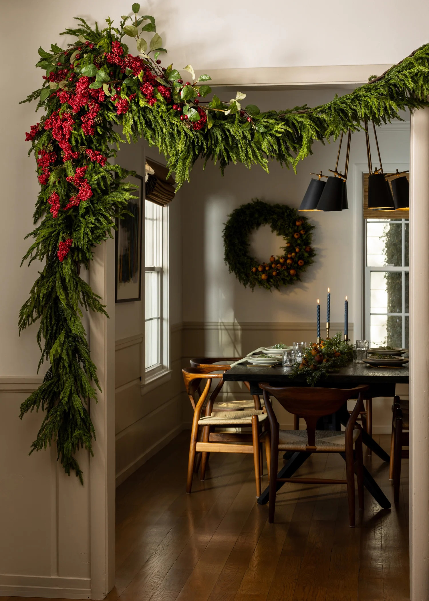 Red Artificial Berry Pick | Fake Berries for Holiday Decor | Afloral | Afloral
