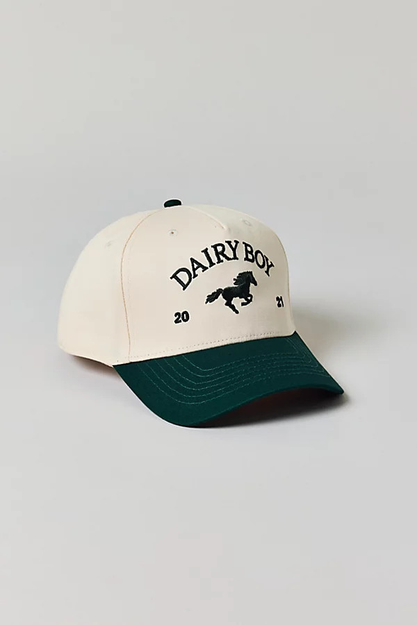 Dairy Boy East Coast Trucker Hat in Hunter Green, Women's at Urban Outfitters | Urban Outfitters (US and RoW)