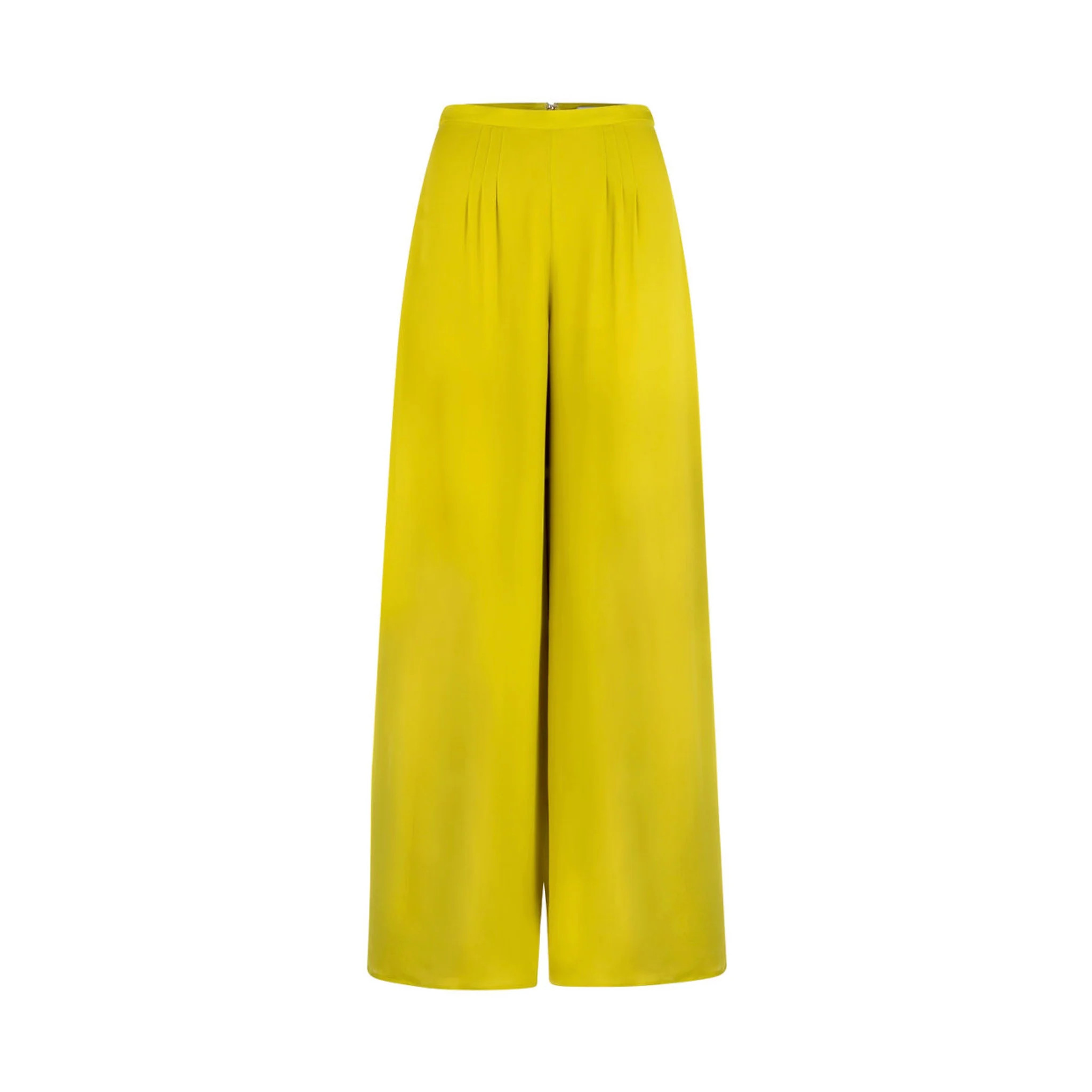 Silk Georgette 3 Pleat Pant | Cavanagh Baker