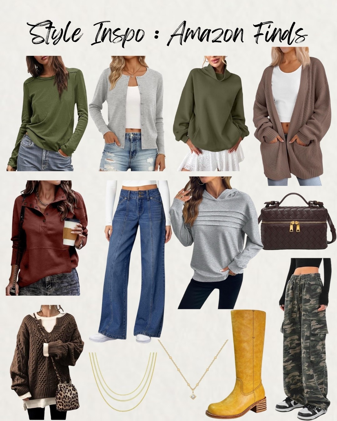 Style Inspo Amazon Finds / Amazon Style Inspo / Amazon Outfit Inspo / Amazon Fashion Finds / Amazon Finds

#LTKStyleTip #LTKFindsUnder100 #LTKSeasonal
