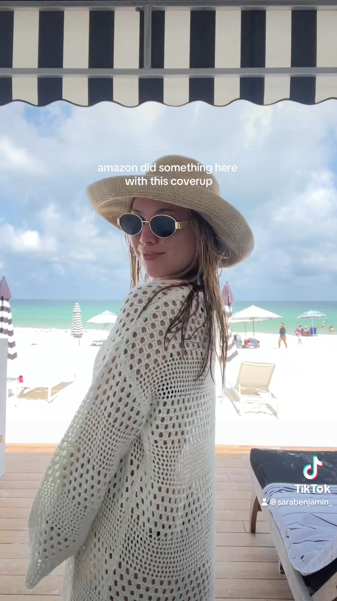 Amazon beach cover up / swimsuit cover up 2024

ordered size small. Quality way better than expected, comfortable soft thick knit

designer amazon sunglass dupes

exact hat linked 