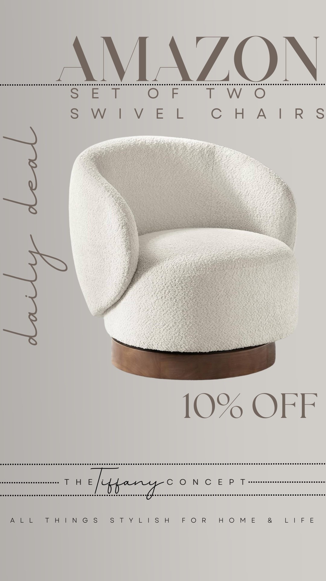 I love these chairs. They are so cozy & chic! This specific one comes in a set of 2 to help add seating to any space. 

#LTKSaleAlert #LTKHome #LTKFindsUnder100