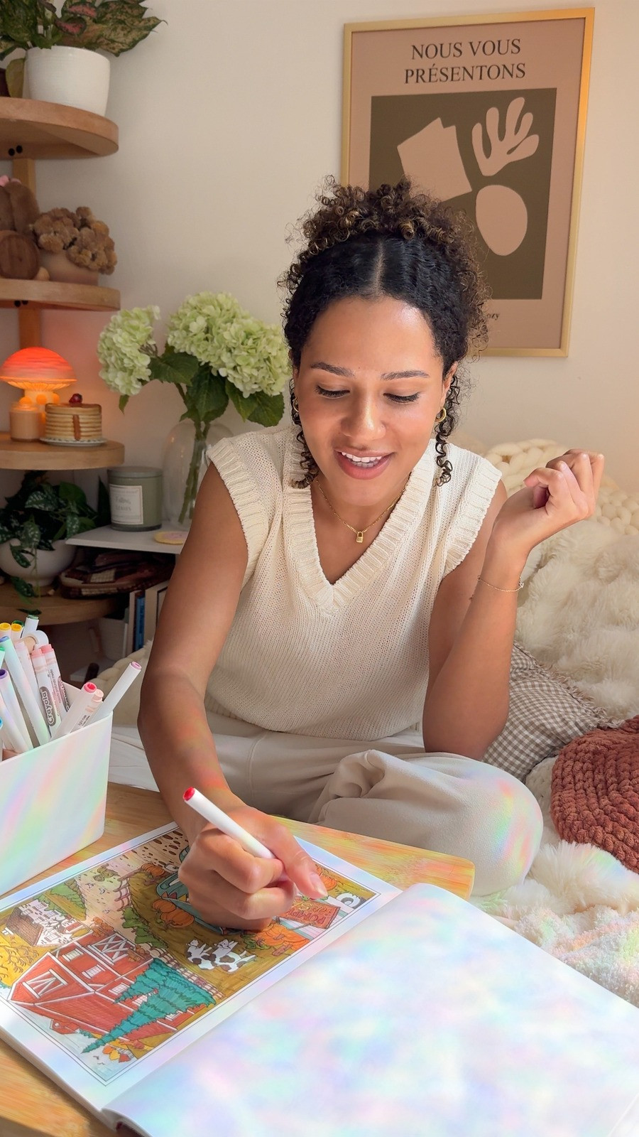 opening a coloring book proved to be relaxing once again lol 🖌️🎨 

 #LTKSeasonal #LTKHome #LTKKids